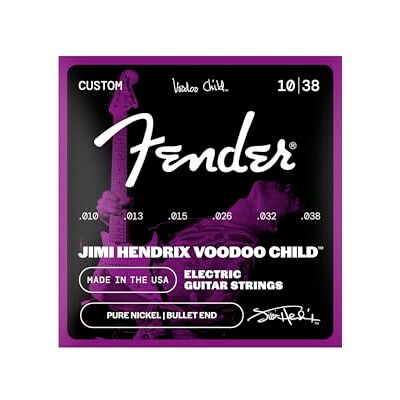 Fender Hendrix Voodoo Child™ kogelkop nikkel 10-38 Fender Hendrix Voodoo Child™ kogelkop nikkel 10-38