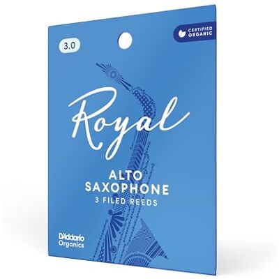 D'Addario Royal Altsaxofoon rieten, Sterkte 3, 3 stuks D'Addario Royal Altsaxofoon rieten, Sterkte 3, 3 stuks