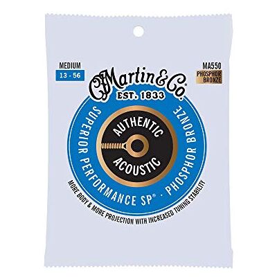 Martin MA550 Authentieke Akoestische SP Fosforbrons Medium (13-56) Martin MA550 Authentieke Akoestische SP Fosforbrons Medium (13-56)