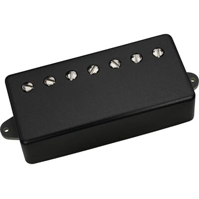 DiMarzio DP 757KK+N Illuminator 7 Bridge Black Metal Cover/Nickel Pole Pieces DiMarzio DP 757KK+N Illuminator 7 Bridge Black Metal Cover/Nickel Pole Pieces