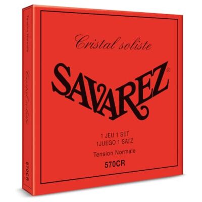 Savarez 570CR Cristal Rouge Normale Pull snaarset klassieke gitaar Savarez 570CR Cristal Rouge Normale Pull snaarset klassieke gitaar