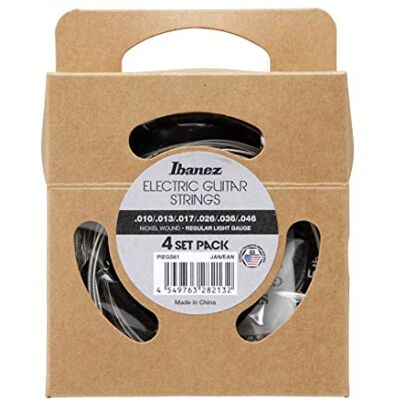 Ibanez PIEGS61 Elektrische Gitaar Snaren 4 Set Pack Ibanez PIEGS61 Elektrische Gitaar Snaren 4 Set Pack
