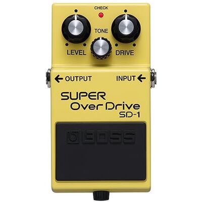 Boss SD-1 SUPER OverDrive Gitaareffectpedaal Genrebepalende Overdrive-Sound Mild tot Matige Drive Tonen Ideaal voor gebruik met Cleane en Licht Aangedreven Versterkers 5 Jaar Garantie Boss SD-1 SUPER OverDrive Gitaareffectpedaal Genrebepalende Overdrive-Sound Mild tot Matige Drive Tonen Ideaal voor gebruik met Cleane en Licht Aangedreven Versterkers 5 Jaar Garantie