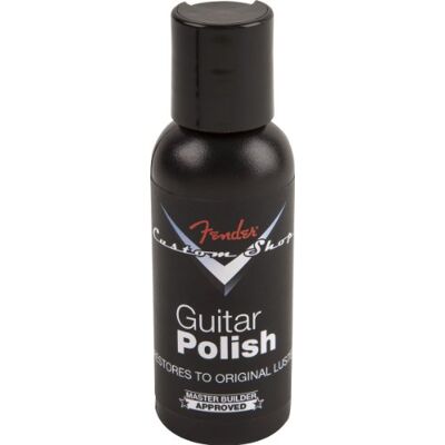Fender Custom Shop Gitaar Polish & Reiniger met Carnauba Wax, 59ml Reinigt en beschermt alle afwerkingen, vermindert vingerafdrukken op zwarte gitaren, carnaubawas Fender Custom Shop Gitaar Polish & Reiniger met Carnauba Wax, 59ml Reinigt en beschermt alle afwerkingen, vermindert vingerafdrukken op zwarte gitaren, carnaubawas