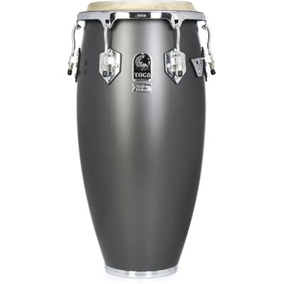 TOCA Conga Custom Deluxe 11 3/4” Conga, mat grijs TOCA Conga Custom Deluxe 11 3/4” Conga, mat grijs