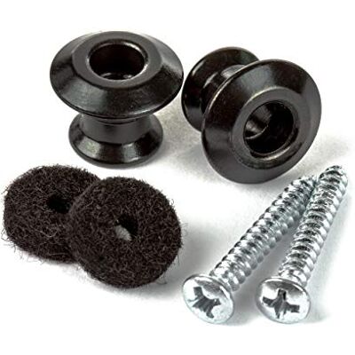 Dunlop Straplok Dual Design, zwart (pak van 2) Dunlop Straplok Dual Design, zwart (pak van 2)