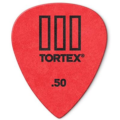 Dunlop 462P.50 Tortex Iii Red .50Mm Dunlop 462P.50 Tortex Iii Red .50Mm