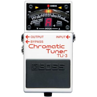 Boss TU-3 Compacte Chromatische Tuner Perfect voor Gitaar & Basgitaar Industriestandaard Performance Zeer Robuuste Stompbox Body 21-Segment LED Meter Accu-Pitch Sign Functie Boss TU-3 Compacte Chromatische Tuner Perfect voor Gitaar & Basgitaar Industriestandaard Performance Zeer Robuuste Stompbox Body 21-Segment LED Meter Accu-Pitch Sign Functie