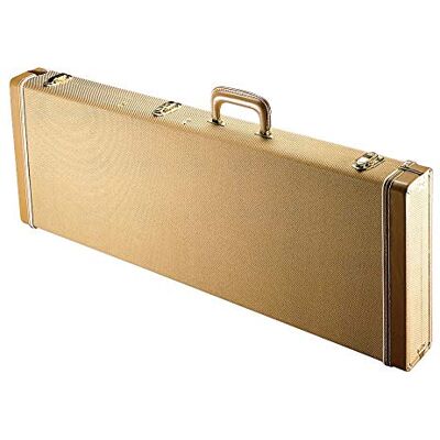 Gator Luxe Houten Koffer voor Elektrische Gitaren Tweed Gator Luxe Houten Koffer voor Elektrische Gitaren Tweed