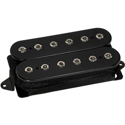 DiMarzio DP 227FBK LiquiFire gitaar pickup humbucker, f-spaced, zwart met nickel pole pieces DiMarzio DP 227FBK LiquiFire gitaar pickup humbucker, f-spaced, zwart met nickel pole pieces