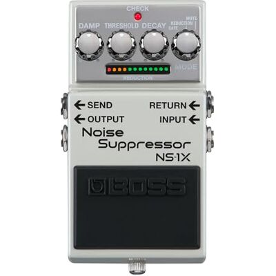 Boss NS-1X Noise Suppressor Next-Gen Ruisonderdrukker & Ultrasnelle Gate voor Gitaar, Basgitaar en andere Instrumenten MDP-Technologie Reduction Mode Intuïtieve Bediening Boss NS-1X Noise Suppressor Next-Gen Ruisonderdrukker & Ultrasnelle Gate voor Gitaar, Basgitaar en andere Instrumenten MDP-Technologie Reduction Mode Intuïtieve Bediening
