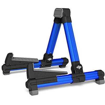 Rotosound opvouwbare gitaarstandaard in blauw Rotosound opvouwbare gitaarstandaard in blauw