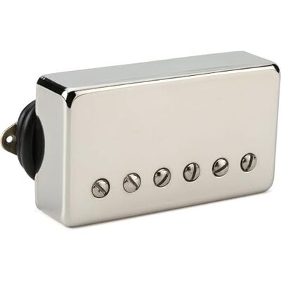 DiMarzio DP500N Super PAF Ceramic – High-Output Humbucker voor elektrische gitaar – vintage look, bridge pick-up, nikkel DiMarzio DP500N Super PAF Ceramic – High-Output Humbucker voor elektrische gitaar – vintage look, bridge pick-up, nikkel