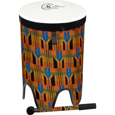 TOCA Nesting Drums Freestyle II Tom Tom, Größe 16", Kente Cloth, TSSNT-16K-FDP TOCA Nesting Drums Freestyle II Tom Tom, Größe 16", Kente Cloth, TSSNT-16K-FDP