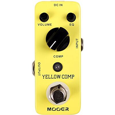 MOOER Yellow Comp Optisch compressor pedaal MOOER Yellow Comp Optisch compressor pedaal