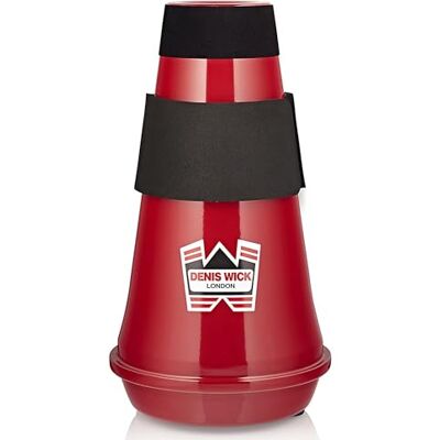 Denis Wick 5587 Reisdemper voor Euphonium, Bourgondië polyester gecoat aluminium Denis Wick 5587 Reisdemper voor Euphonium, Bourgondië polyester gecoat aluminium