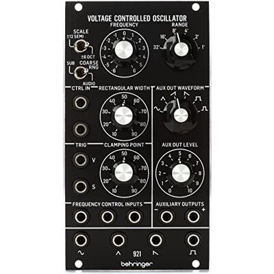 Behringer 921 Spanningsgestuurde oscillator, legendarische analoge VCO-module voor Eurorack Behringer 921 Spanningsgestuurde oscillator, legendarische analoge VCO-module voor Eurorack