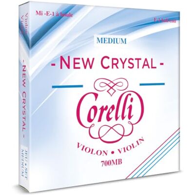 Savarez Corelli vioolsnaren kristalset met bal medium 700MB Savarez Corelli vioolsnaren kristalset met bal medium 700MB