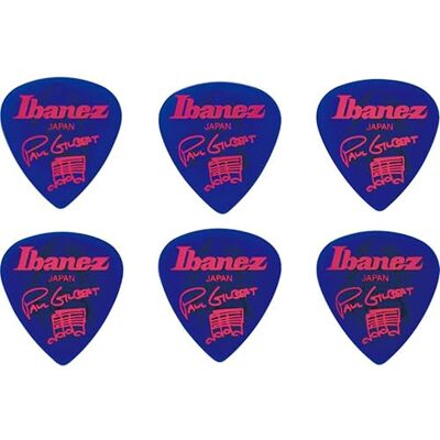 Ibanez Signature Series Plectrums Paul Gilbert Pack van 6 Jewel Blue Ibanez Signature Series Plectrums Paul Gilbert Pack van 6 Jewel Blue