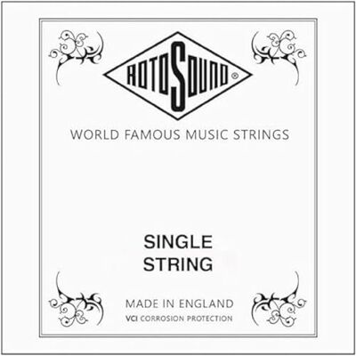 Rotosound Snaren voor Elektrische Gitaar Enkele Snaren/Singles Nickel Wound .022"w/0,56 mm wound NC022 Rotosound Snaren voor Elektrische Gitaar Enkele Snaren/Singles Nickel Wound .022"w/0,56 mm wound NC022
