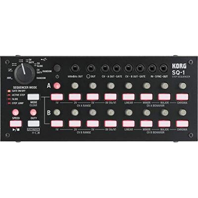 Korg SQ-1 Compact Analogue 2x8 Step Sequencer Korg SQ-1 Compact Analogue 2x8 Step Sequencer