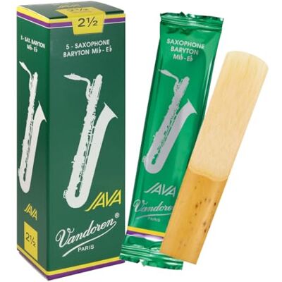 Vandoren riet Baritonsaxofoon Java Maat: 2 1/2 Vandoren riet Baritonsaxofoon Java Maat: 2 1/2