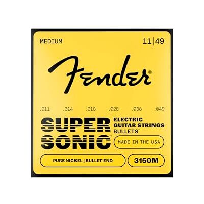 Fender Originele Bullet™ 3150M, puur nikkel, meters .011-.049 Fender Originele Bullet™ 3150M, puur nikkel, meters .011-.049