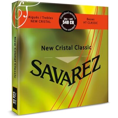 Savarez New Cristal Classic 540CR snarenset voor klassieke gitaar Savarez New Cristal Classic 540CR snarenset voor klassieke gitaar