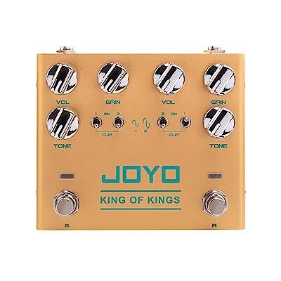 JOYO -R20 King of Kings Dual Channel Design Overdrive/vervormingspedaal JOYO -R20 King of Kings Dual Channel Design Overdrive/vervormingspedaal