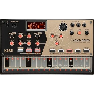 Korg volca Drum digitale percussiesynthesizer Korg volca Drum digitale percussiesynthesizer