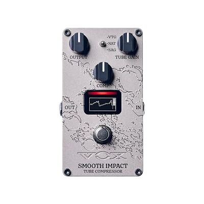 Vox VE-SI VALVENERGY SMOOTH IMPACT Buiscompressor Gitaar Effecten Pedaal Vox VE-SI VALVENERGY SMOOTH IMPACT Buiscompressor Gitaar Effecten Pedaal