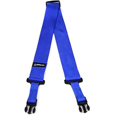 DiMarzio DD 2200BL ClipLock Strap Nylon Blue DiMarzio DD 2200BL ClipLock Strap Nylon Blue