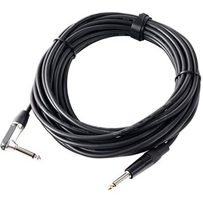 Pronomic Stage INST-A-10 Instrumentkabel Haakse Stekker 10m zwart Pronomic Stage INST-A-10 Instrumentkabel Haakse Stekker 10m zwart