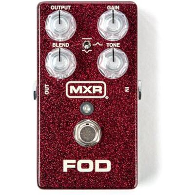 MXR 'FOD Drive' Overdrive pedaal M251, Rood MXR 'FOD Drive' Overdrive pedaal M251, Rood