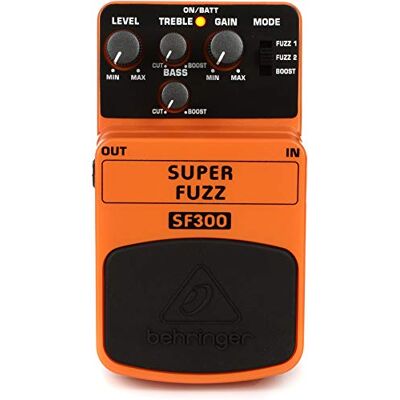 Behringer SF300 3-Mode Effectenpedaal, Fuzz Distortion Behringer SF300 3-Mode Effectenpedaal, Fuzz Distortion