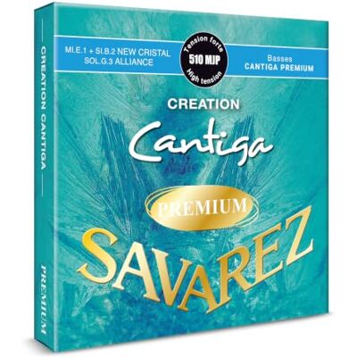 Savarez Strings productie van concertgitaren Cantiga Premium High Tension Set, STSAV51-50489 Savarez Strings productie van concertgitaren Cantiga Premium High Tension Set, STSAV51-50489