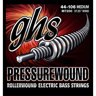 GHS Strings Snaren voor basgitaar (M7200) GHS Strings Snaren voor basgitaar (M7200)