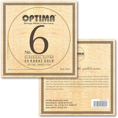 Optima No.6 GCHT 24K Gold Classic Carbon Optima No.6 GCHT 24K Gold Classic Carbon