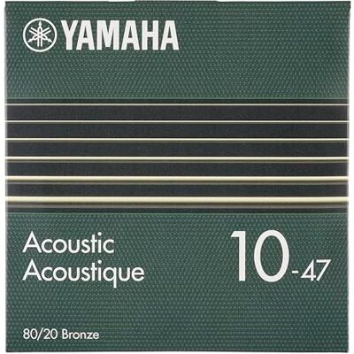 Yamaha SA10 Snaren voor Akoestische Gitaar – Extra Light (010-047), 80/20 Bronze Yamaha SA10 Snaren voor Akoestische Gitaar – Extra Light (010-047), 80/20 Bronze