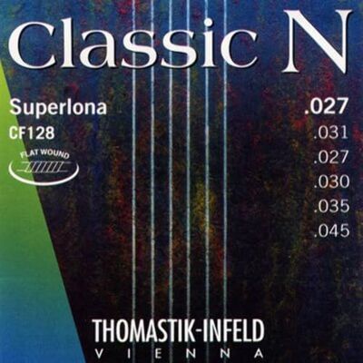 Thomastik-Infeld Thomastik 656667 snaren voor klassieke gitaar Classic N Series, set Superlona Light CF128 Flatwound Thomastik-Infeld Thomastik 656667 snaren voor klassieke gitaar Classic N Series, set Superlona Light CF128 Flatwound