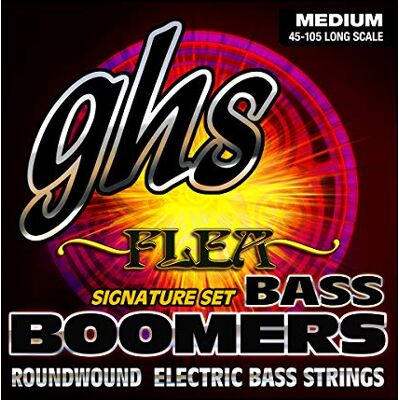 GHS Strings GHS M3045F Vlooien Signature Boomers Bass String Set GHS Strings GHS M3045F Vlooien Signature Boomers Bass String Set