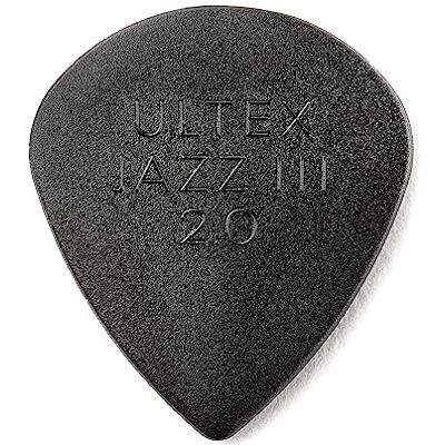 Dunlop 427R2.0 Ultex® Jazz III, 2.0mm, 24/Tas Dunlop 427R2.0 Ultex® Jazz III, 2.0mm, 24/Tas