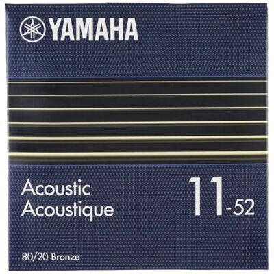 Yamaha SA11 Snaren voor Akoestische Gitaar – Custom Light (011-052), 80/20 Bronze Yamaha SA11 Snaren voor Akoestische Gitaar – Custom Light (011-052), 80/20 Bronze