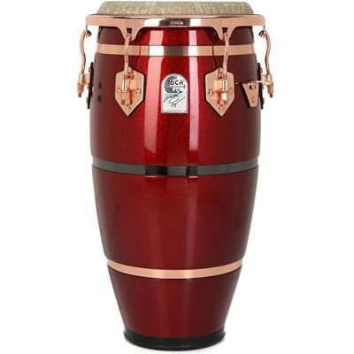 TOCA Conga Eric Velez 11 3/4” Conga, Rojo Arándano Glitter TOCA Conga Eric Velez 11 3/4” Conga, Rojo Arándano Glitter