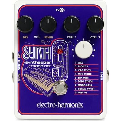 electro-harmonix Electro Harmonix Synth9 Modulation effect-unit voor gitaren electro-harmonix Electro Harmonix Synth9 Modulation effect-unit voor gitaren