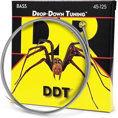 DR Strings DDT545 45-125 Medium Set Handgemaakte Drop Down Tuning Coated Strings DR Strings DDT545 45-125 Medium Set Handgemaakte Drop Down Tuning Coated Strings