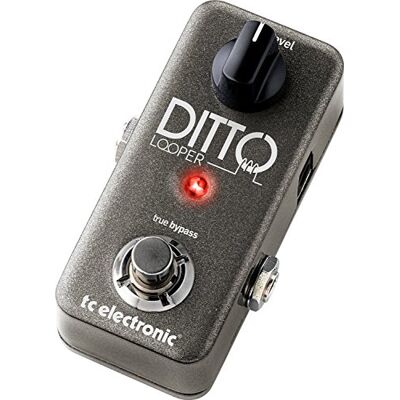 TC Electronic DITTO LOOPER Looperpedaal, zeer intuïtief, met 5 minuten looping-tijd, Analog-Dry-Through en True Bypass TC Electronic DITTO LOOPER Looperpedaal, zeer intuïtief, met 5 minuten looping-tijd, Analog-Dry-Through en True Bypass
