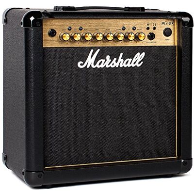 Marshall MG15GFX elektrische gitaarversterker zwart, 15W Marshall MG15GFX elektrische gitaarversterker zwart, 15W