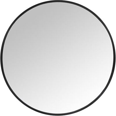 Relaxdays ronde wandspiegel Ø 40 cm met frame, zwart, geschikt voor gang, badkamer en woonkamer Relaxdays ronde wandspiegel Ø 40 cm met frame, zwart, geschikt voor gang, badkamer en woonkamer