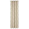 Deko Trends Decoratieve trends ooggordijn, stof, taupe, 245 x 146 cm